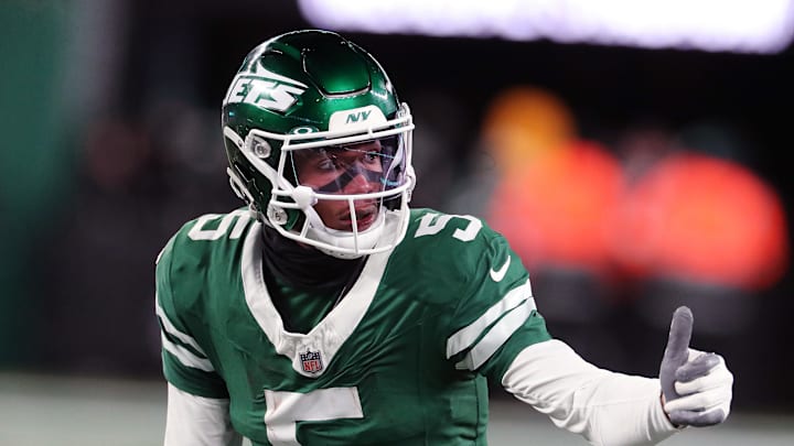 Garrett Wilson of the New York Jets