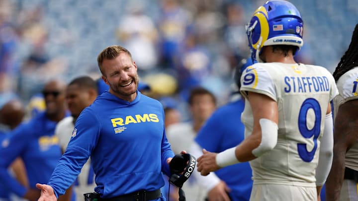 Los Angeles Rams Sean McVay, Matthew Stafford