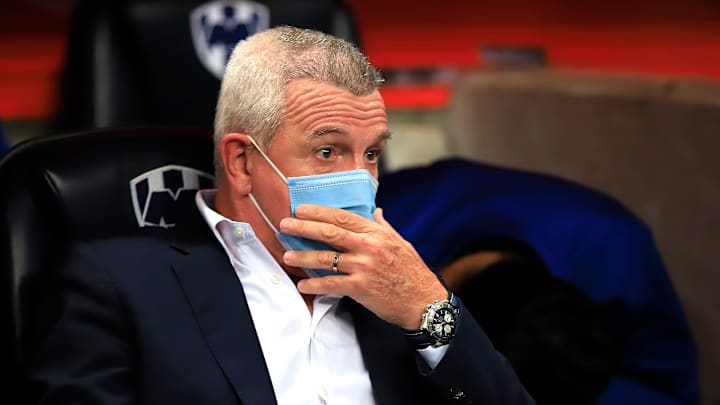 El entrenador de Rayados de Monterrey Javier Aguirre.
