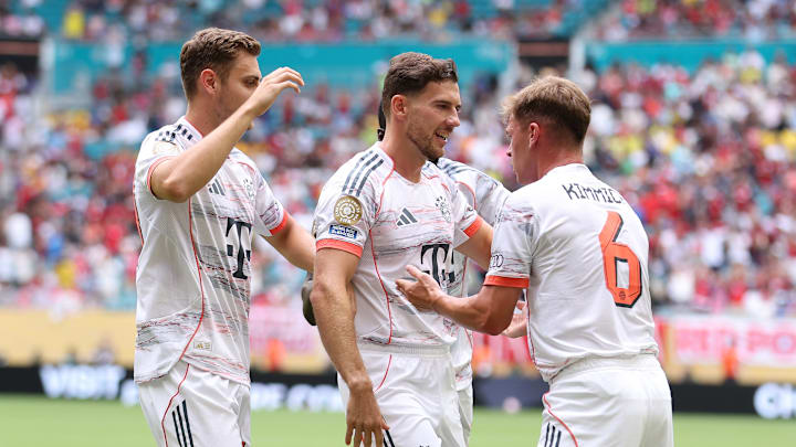 Joshua Kimmich and Leon Goretzka start the season as first-choice midfielders for Bayern Munich,