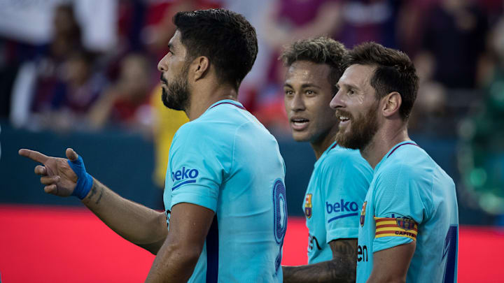 International Champions Cup match FC Barcelona v Manchester United