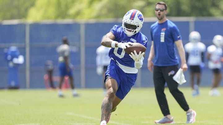 Buffalo Bills wide receiver Keon Coleman. Buffalo Bills wide receiver Keon Coleman.