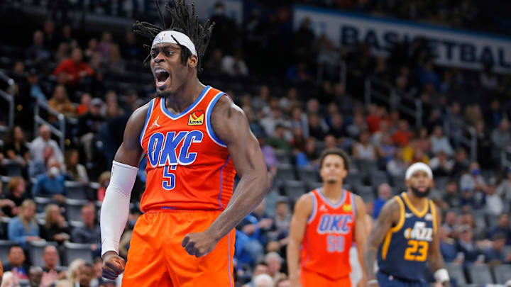 Thunder forward Lu Dort has come under fire for his physical play, which he admits crossed the line in his flagrant foul on Nikola Jokić last week. Thunder forward Lu Dort has come under fire for his physical play, which he admits crossed the line in his flagrant foul on Nikola Jokić last week.