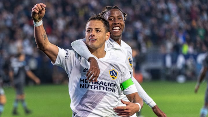 Javier "Chicharito Hernández juega con Los Angeles Galaxy desde enero de 2020 