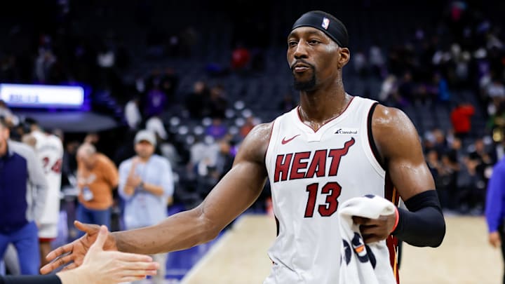 Miami Heat center Bam Adebayo.