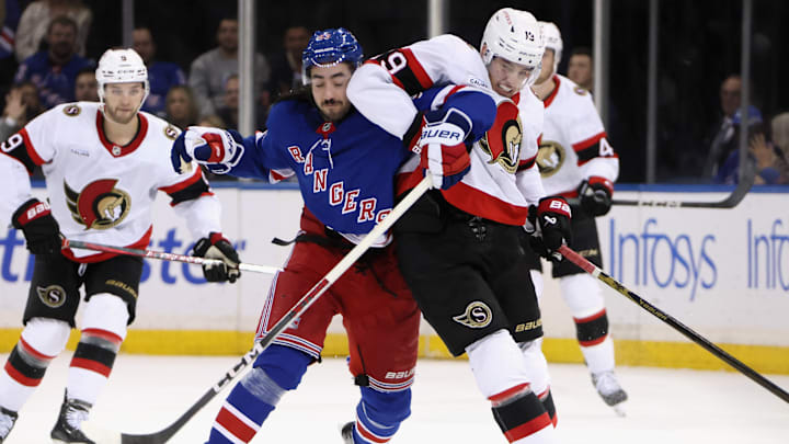 Ottawa Senators v New York Rangers