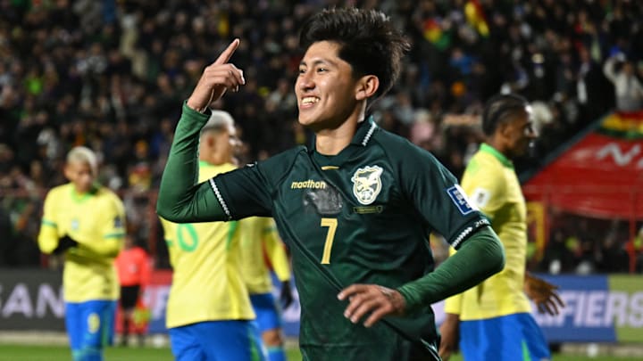 Miguelito fez o gol da vitória contra a Seleção Brasileira nas Eliminatórias