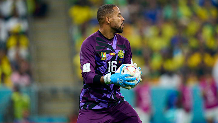 Devis Epassy a brillé face au Brésil. Devis Epassy a brillé face au Brésil.