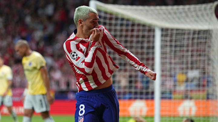 Antoine Griezmann a permis à l'Atlético de Madrid de l'emporter à la dernière minute face au FC Porto