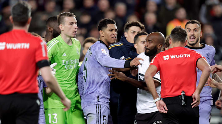 Jude Bellingham fue expulsado tras el encuentro entre el Valencia y el Real Madrid 