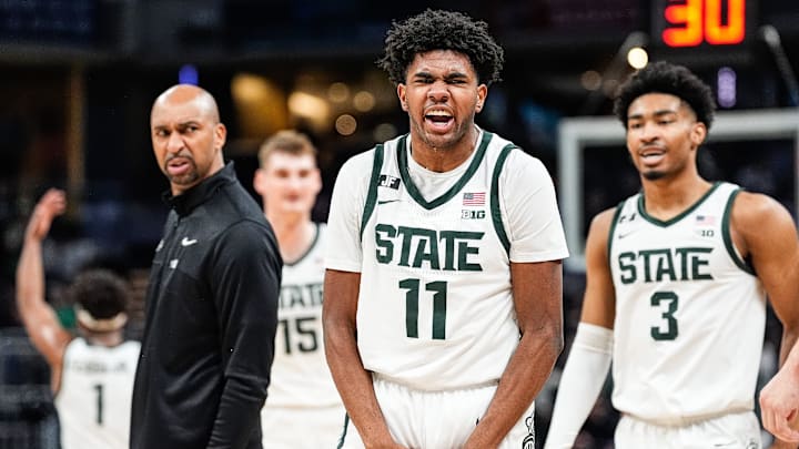 Michigan State guard Jase Richardson (11)