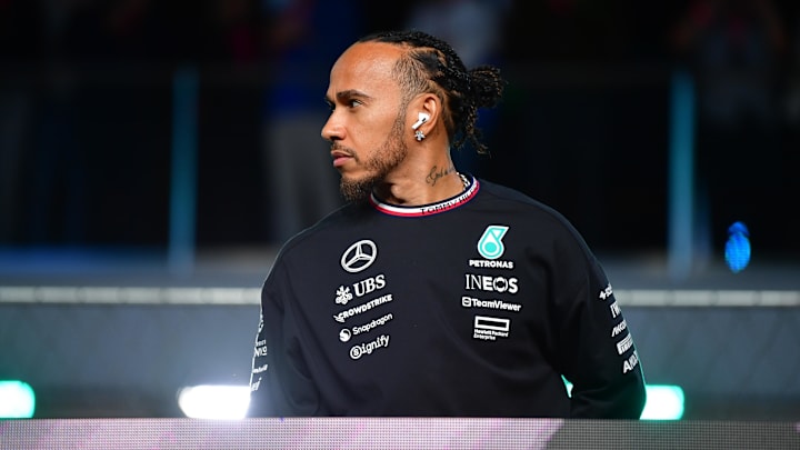 Lewis Hamilton has seven Formula One titles, tied with Michael Schumacher for the most ever. 