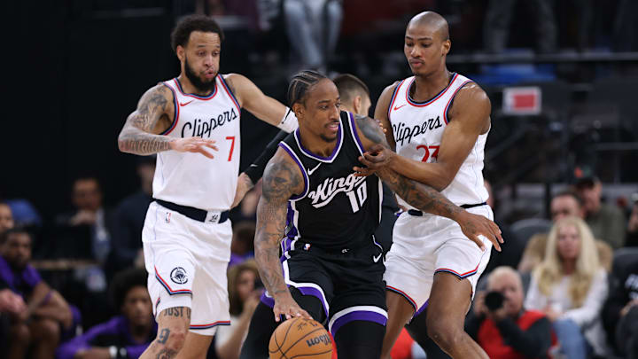Amir Coffey, DeMar DeRozan, Kai Jones