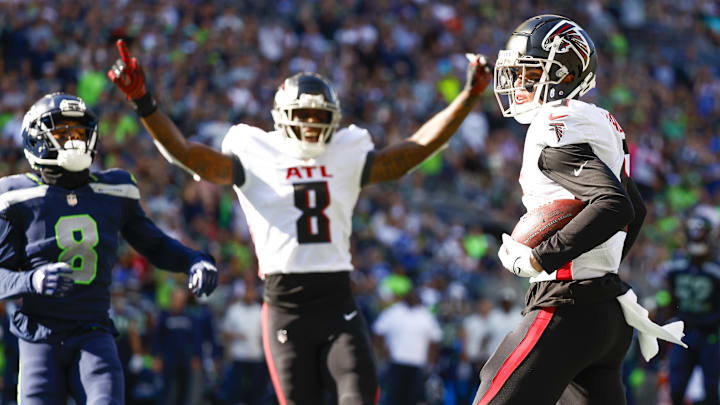 Atlanta Falcons wide receiver Drake London