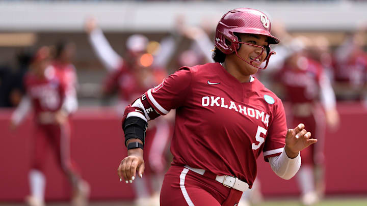 Oklahoma slugger Ella Parker Oklahoma slugger Ella Parker