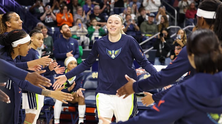 Dallas Wings rookie guard Paige Bueckers