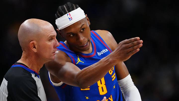 Denver Nuggets wing Peyton Watson.