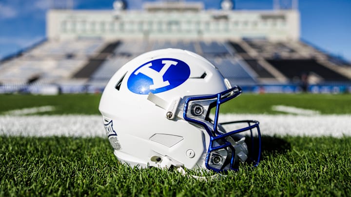BYU football helmet