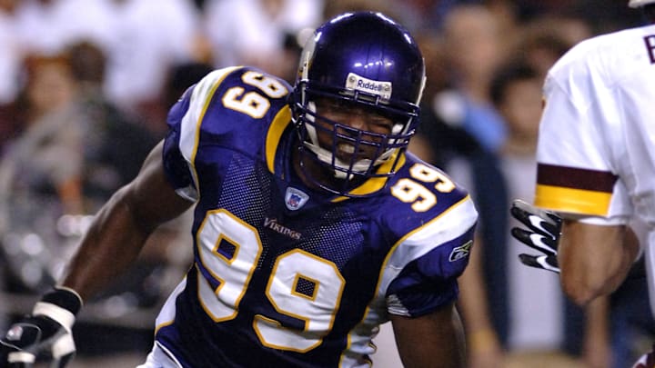 Former Minnesota Vikings DE Erasmus James