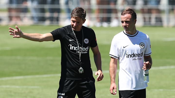 Oliver Glasner testet Mario Götze auf verschiedenen Positionen