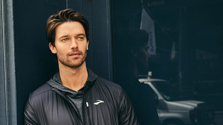 Patrick Schwarzenegger has partnered with Brooks Running. Patrick Schwarzenegger has partnered with Brooks Running.