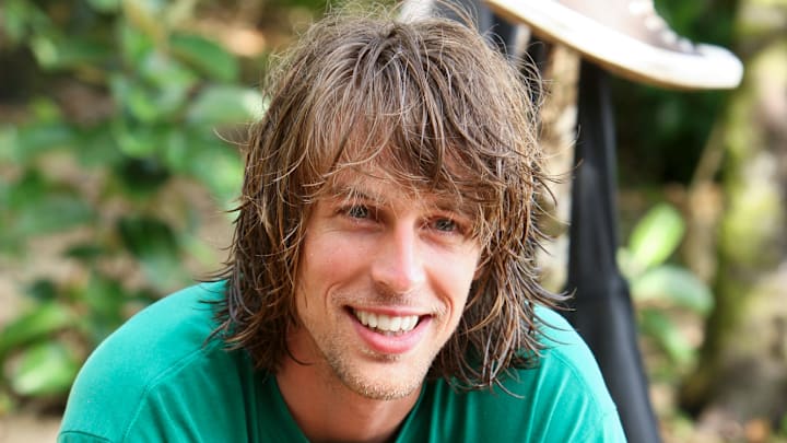 Erik Reichenbach smiling from Survivor: Caramoan - Fans Vs. Favorites Erik Reichenbach smiling from Survivor: Caramoan - Fans Vs. Favorites