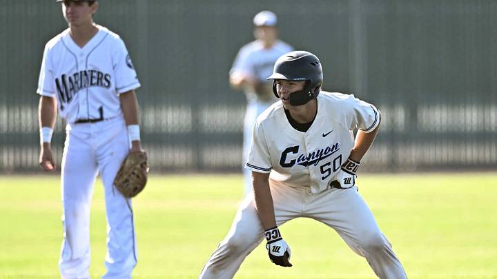 Canyon/Anaheim advanced to the CIF Southern Section Division 4 quarterfinals after a win over Upland. Canyon/Anaheim advanced to the CIF Southern Section Division 4 quarterfinals after a win over Upland.