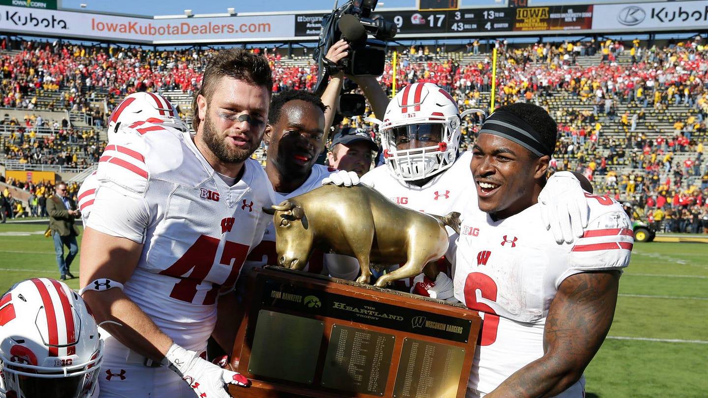 Wisconsin ready for 'tough, hard-fought, physical' rivalry game against ...