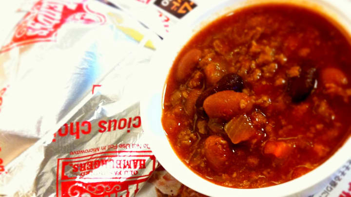 Chili from Wendy's, soon available in canned form.