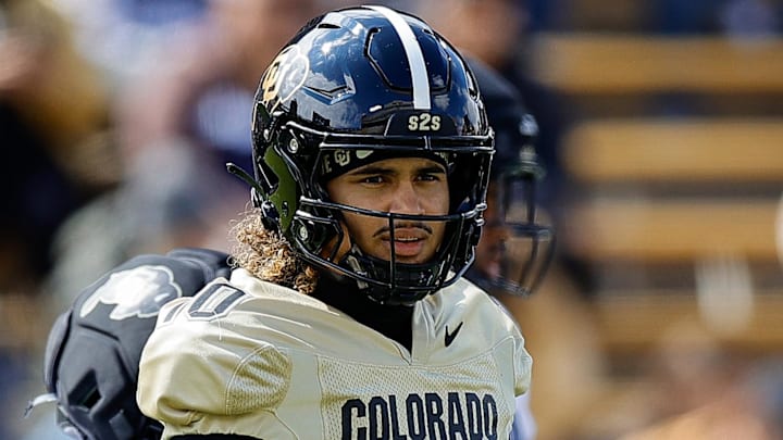 Apr 19, 2025; Boulder, CO, USA; Colorado Buffaloes quarterback Julian Lewis (10) during the spring game at Folsom Field. Mandatory Credit: Isaiah J. Downing-Imagn Images