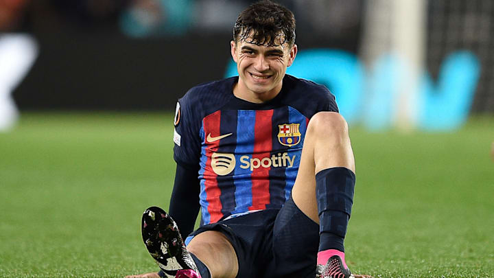 Pedri con el FC Barcelona