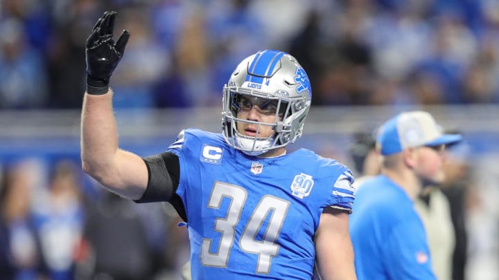 Detroit Lions linebacker Alex Anzalone