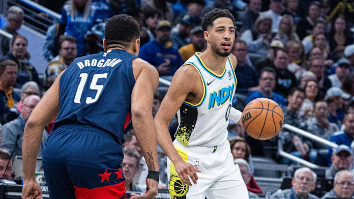 The Pacers are 10-point favorites against Washington Wednesday.