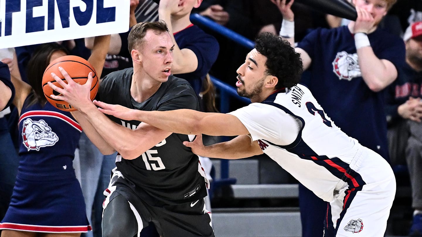 Washington State MBB Drops Third Straight at No. 11 Gonzaga
