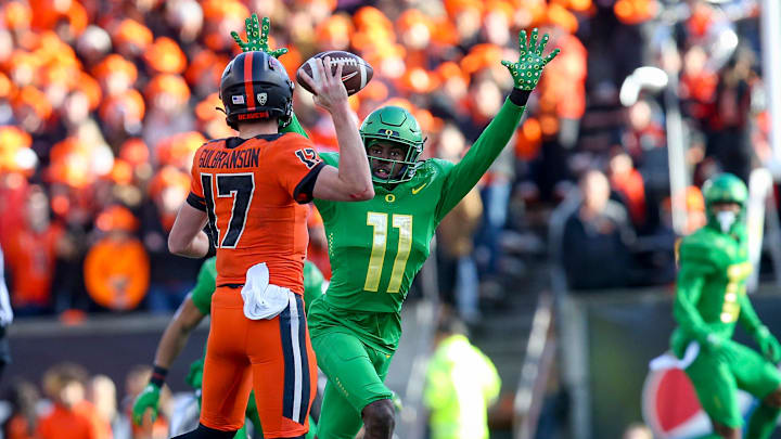 Oregon and Oregon State will not meet until at least the 2028 season.