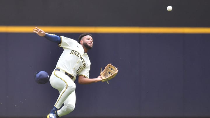 Milwaukee Brewers center fielder Jackson Chourio.