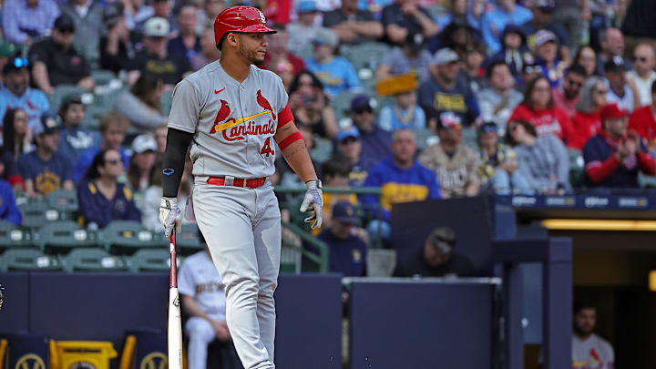 Willson Contreras discutió con Madison Bumgarner en el juego entre Cardenales y Cascabeles el miércoles