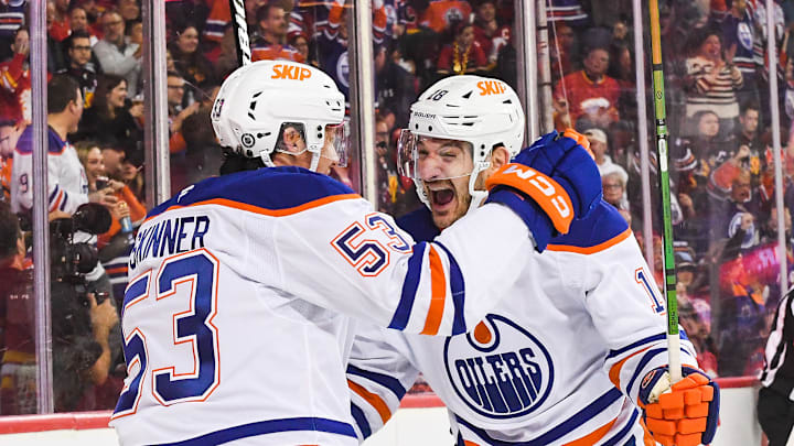 Edmonton Oilers v Calgary Flames