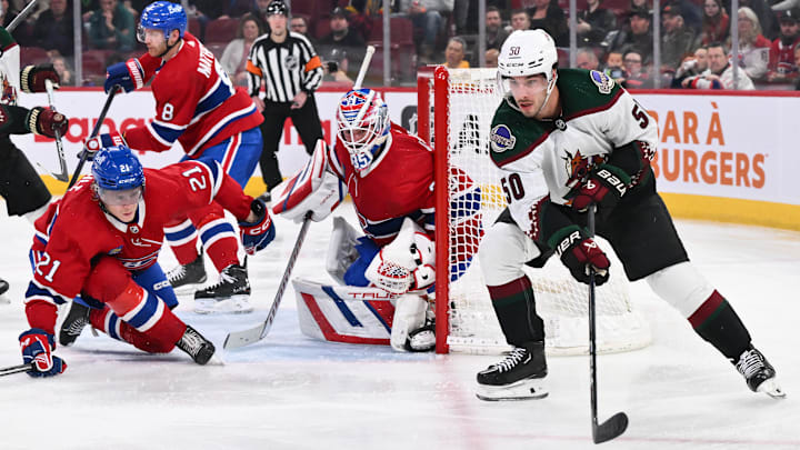 Arizona Coyotes v Montreal Canadiens
