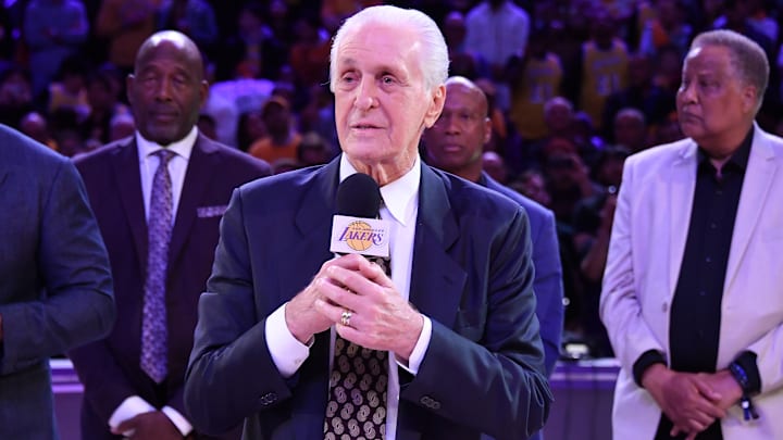 Celebrities At The Los Angeles Lakers Game