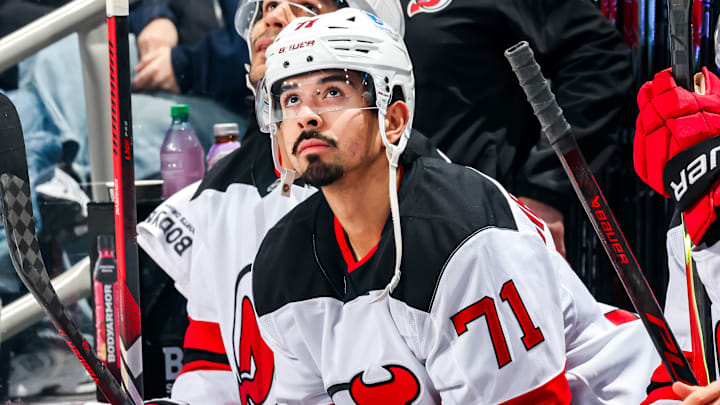 New Jersey Devils v Winnipeg Jets New Jersey Devils v Winnipeg Jets