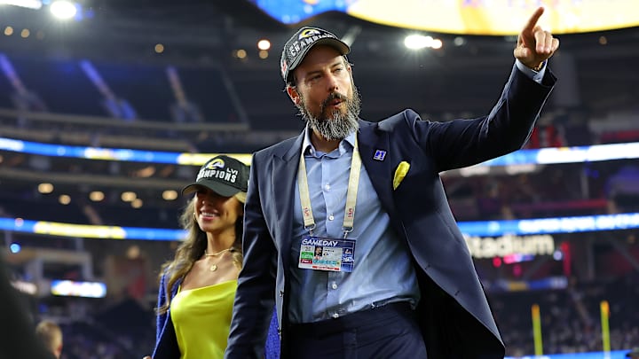 Kroenke watched his LA Rams side win the Super Bowl at the weekend