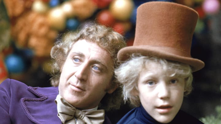 Gene Wilder as Willy Wonka and Peter Ostrum as Charlie Bucket in ‘Willy Wonka & the Chocolate Factory’
