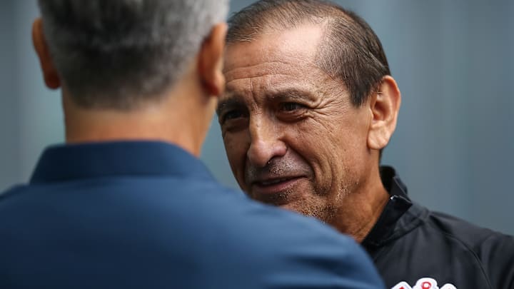 Ramón Díaz já treinou dois times no Brasil Ramón Díaz já treinou dois times no Brasil