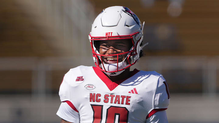 NC State football wide receiver KC Concepcion NC State football wide receiver KC Concepcion