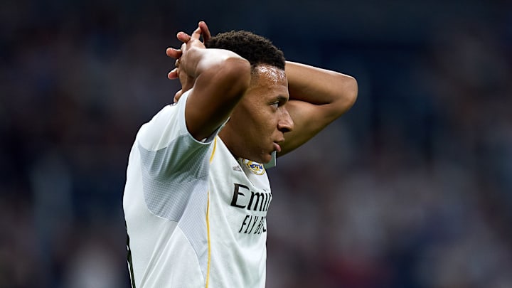 Kylian Mbappé a marque un doublé contre l'Olympique de Marseille.