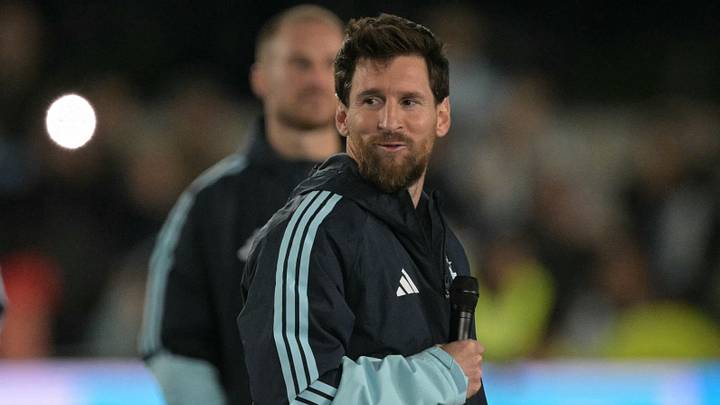 Lionel Messi se retiró de Argentina