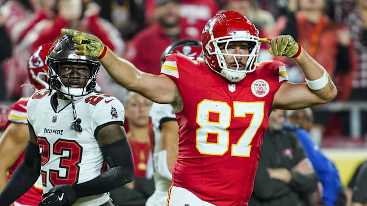 Kansas City Chiefs tight end Travis Kelce.