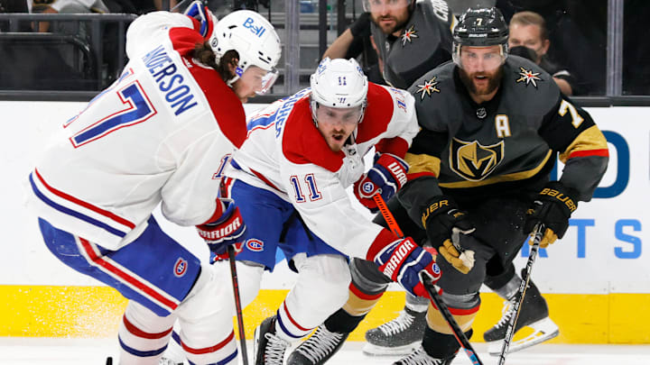 Montreal Canadiens v Vegas Golden Knights - Game One Montreal Canadiens v Vegas Golden Knights - Game One