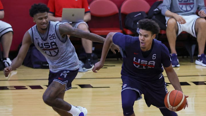 2023 FIBA World Cup - USA Men's National Team Practice - Las Vegas